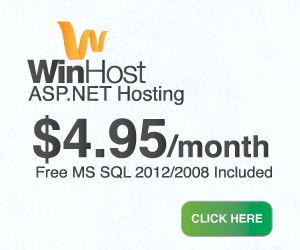 WinHost - ASP.NET hosting for just $4.95 per month