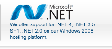 microsoft .net hosting