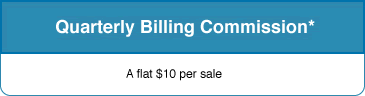 Affiliate Program Quarterly Billing Commissions