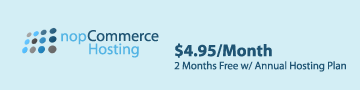NopCommerce Hosting Starting at $4.95 a Month