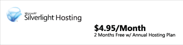 Silverlight Hosting Starting at $4.95 a Month