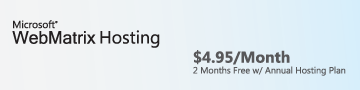 Web Matrix Hosting Starting at $4.95 a Month